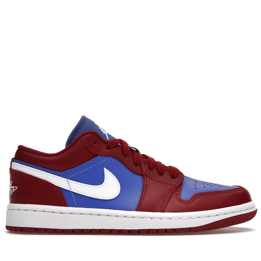 Jordan 1 Low Pomegranate Medium Blue (W)