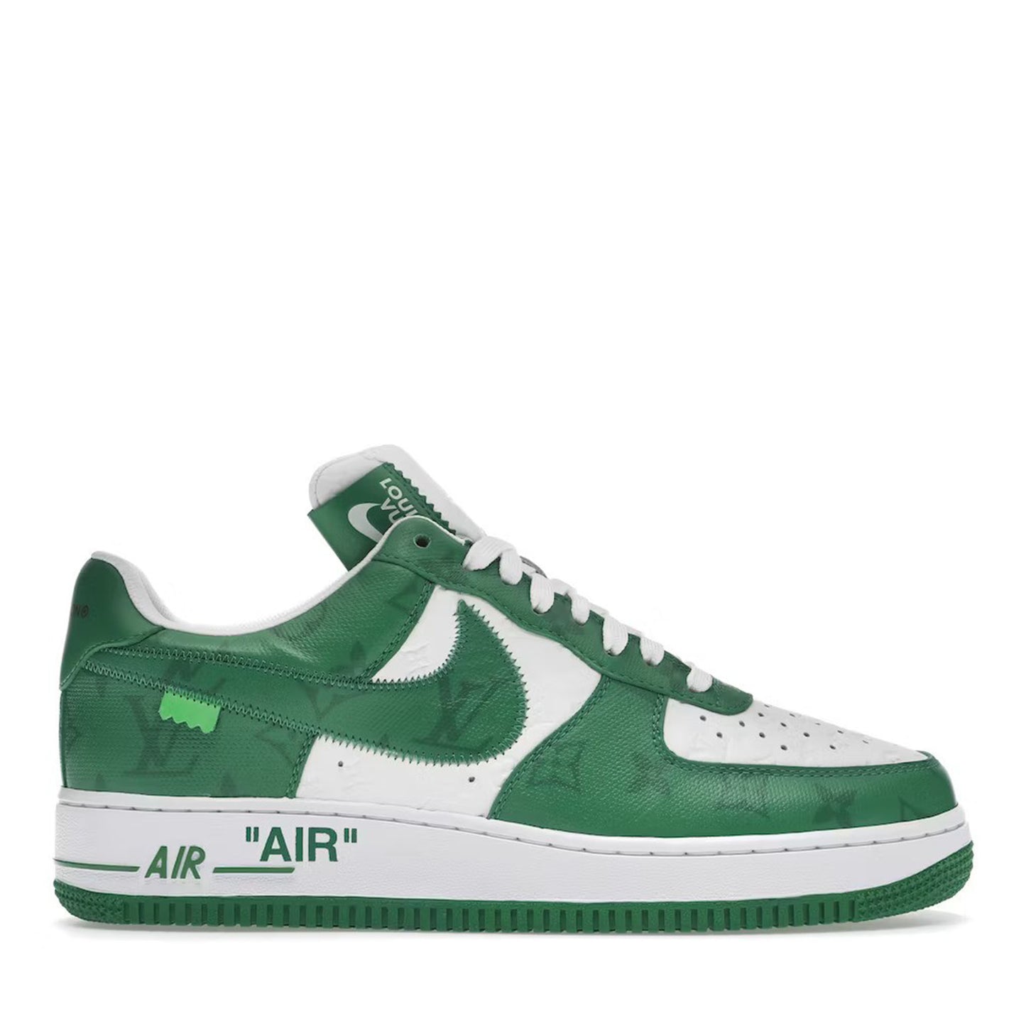 Louis Vuitton Nike Air Force 1 Low By Virgil Abloh White Green