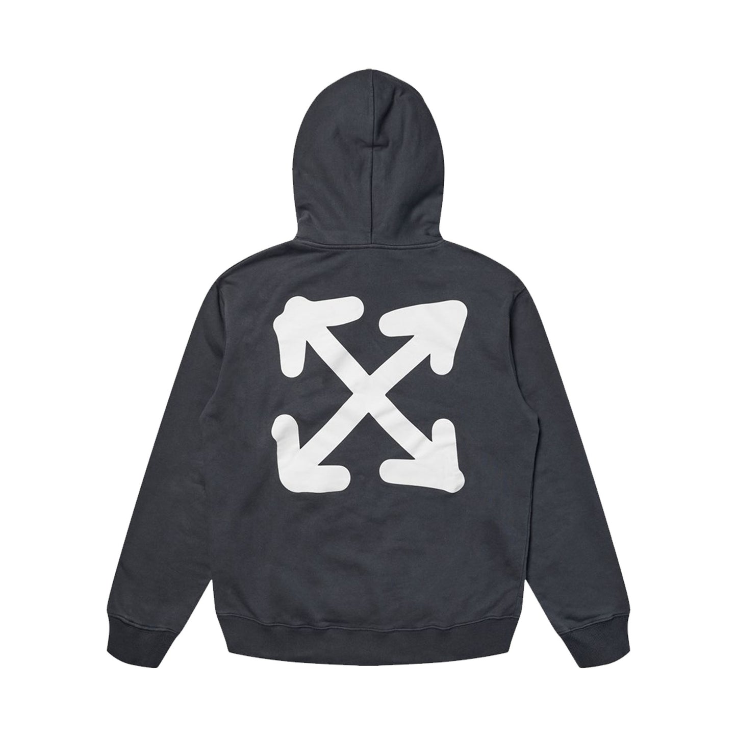 Off-White Face Arrow Slim Hoodie Navy/Red/White