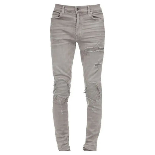 Amiri Tonal Denim MX1 Cool Grey Jeans