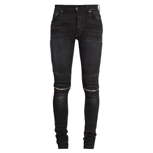 Amiri MX2 Washed Aged Black Jeans