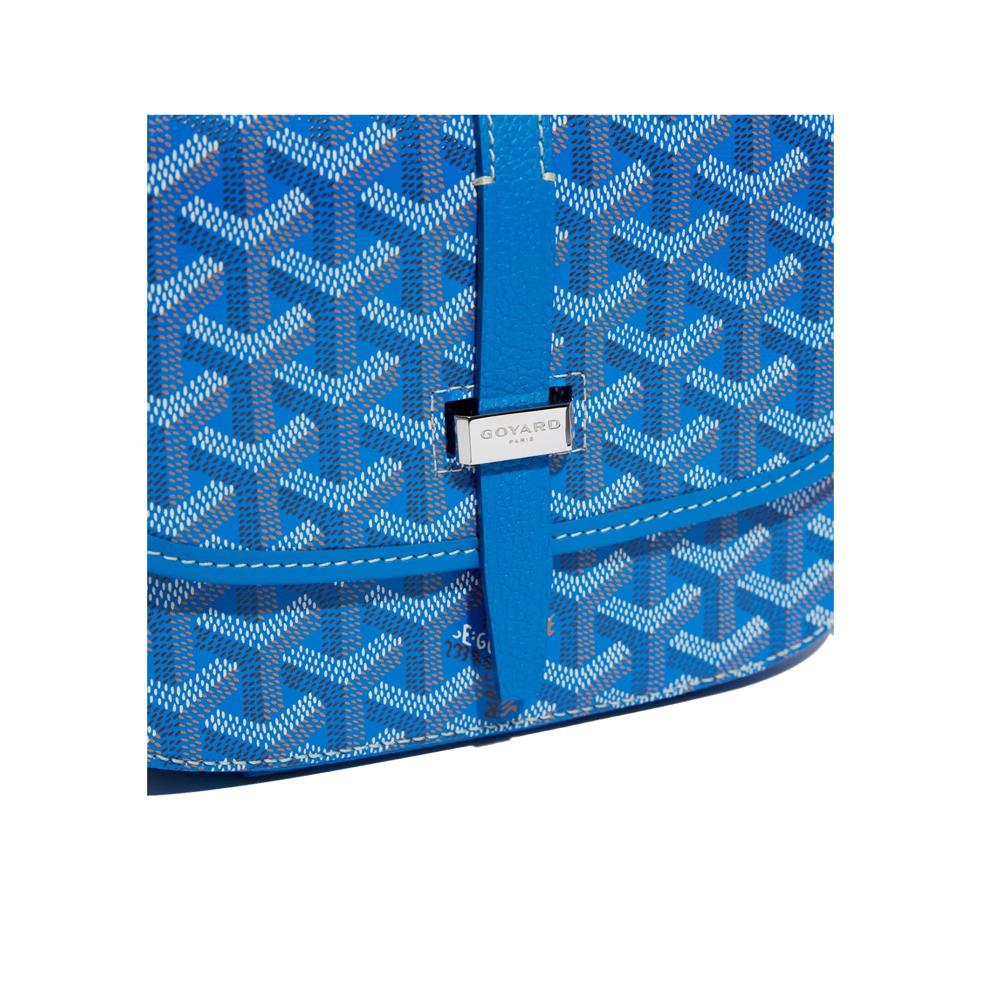 Goyard Belvedere PM Bag Sky Blue Backdoor