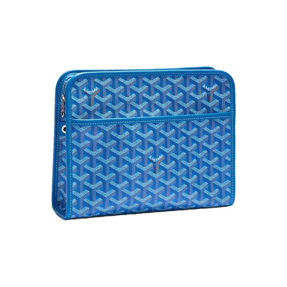 Goyard Jouvence Toiletry MM Bag Sky Blue