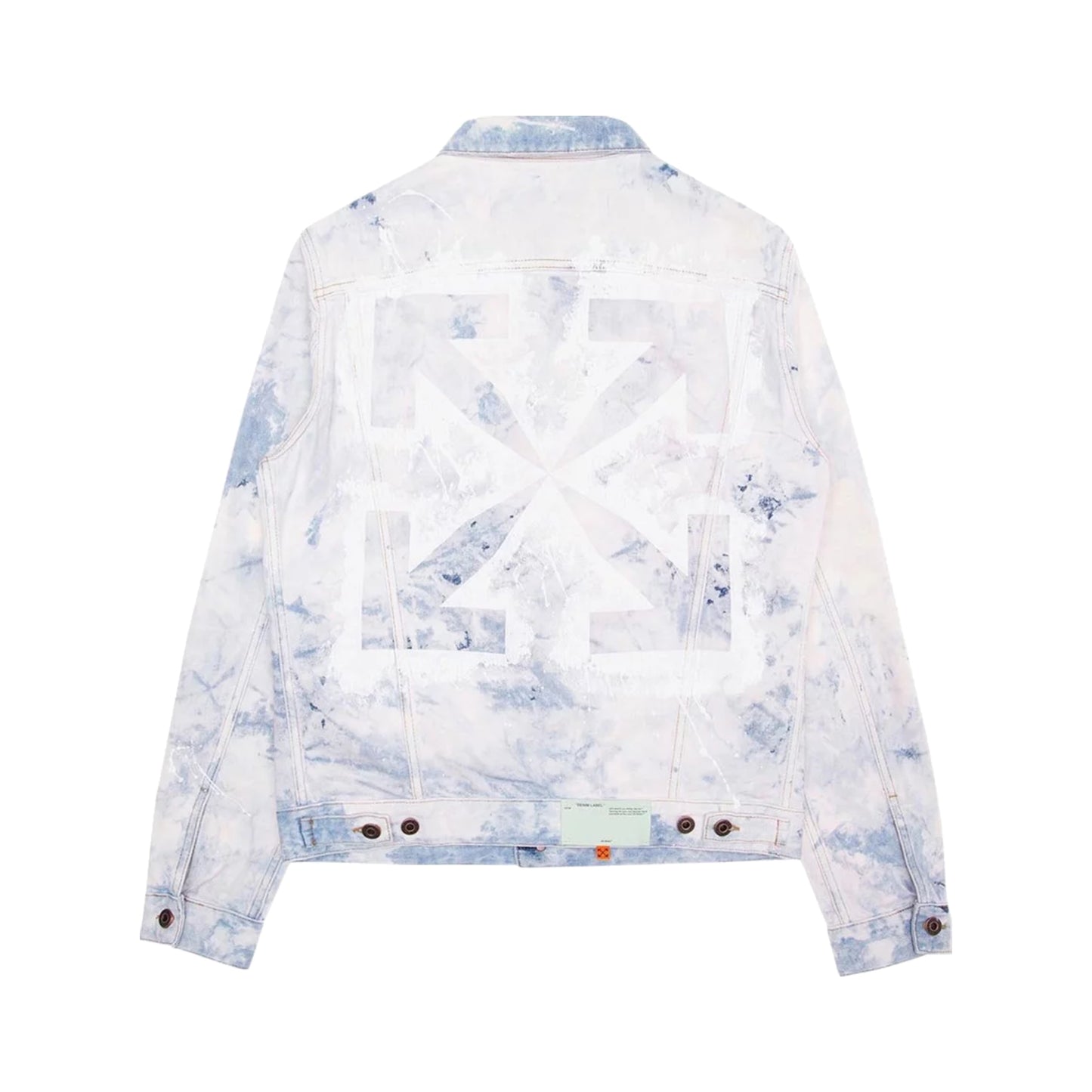 Off-White Arrow Slim Jeans Jacket Multi-Color