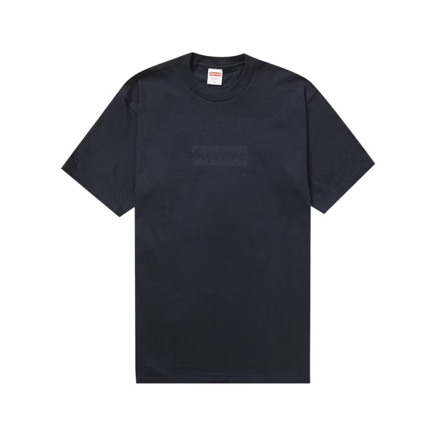 Supreme Tonal Box Logo Tee Navy