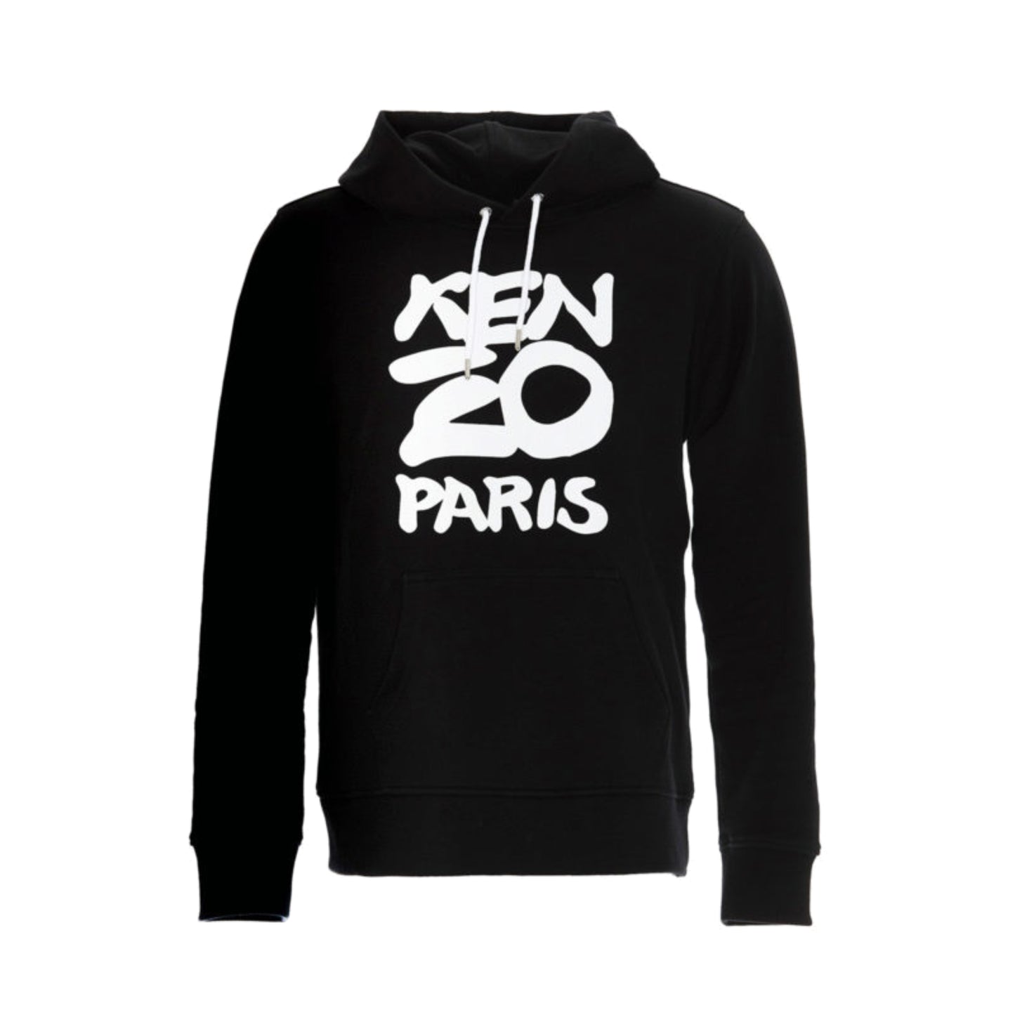 Kenzo Logo Hoodie Black