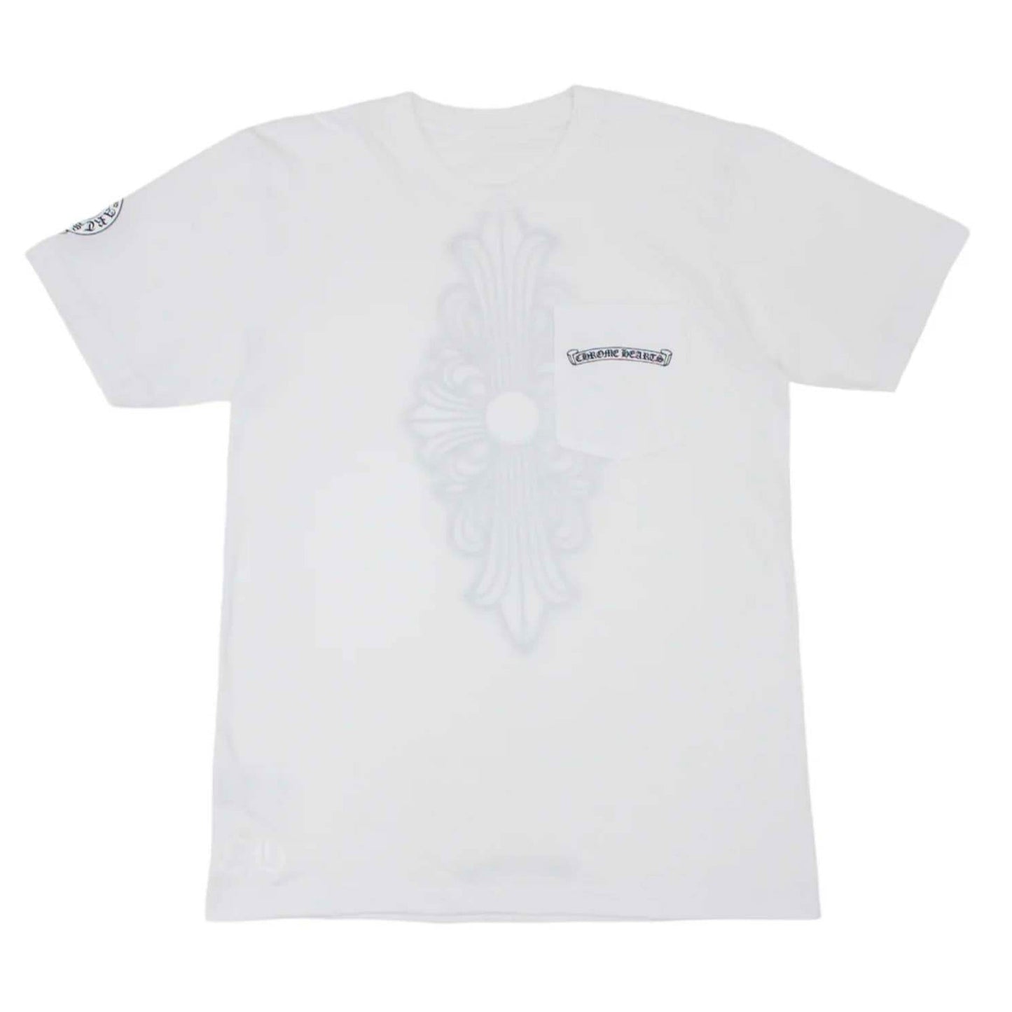 Chrome Hearts Floral Cross Tee White