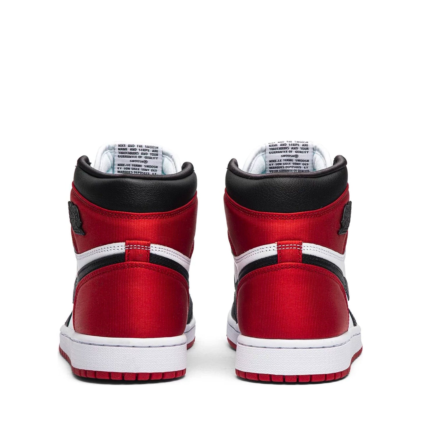 Jordan 1 Retro High Satin Black Toe (W)