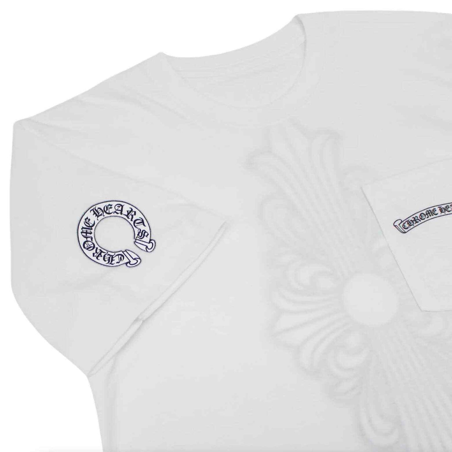 Chrome Hearts Floral Cross Tee White