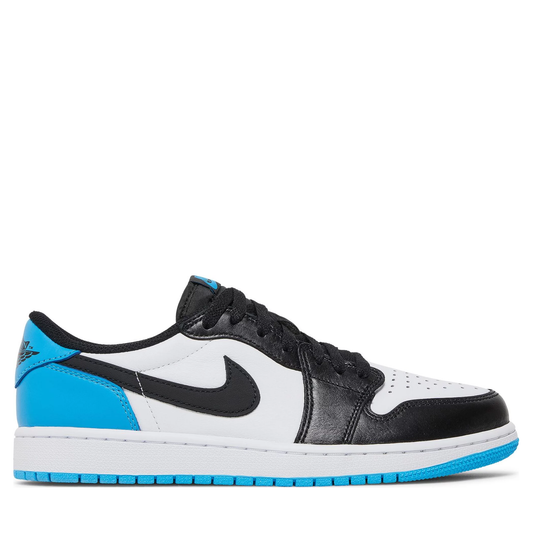 Jordan 1 Retro Low OG Black Dark Powder Blue