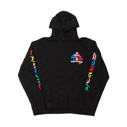 Chrome Hearts Multi Color Cross Cemetery Hoodie Black