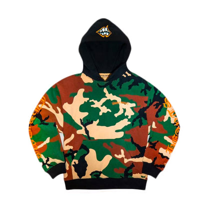 Chrome Hearts Matty Boy Caution Hoodie Camo