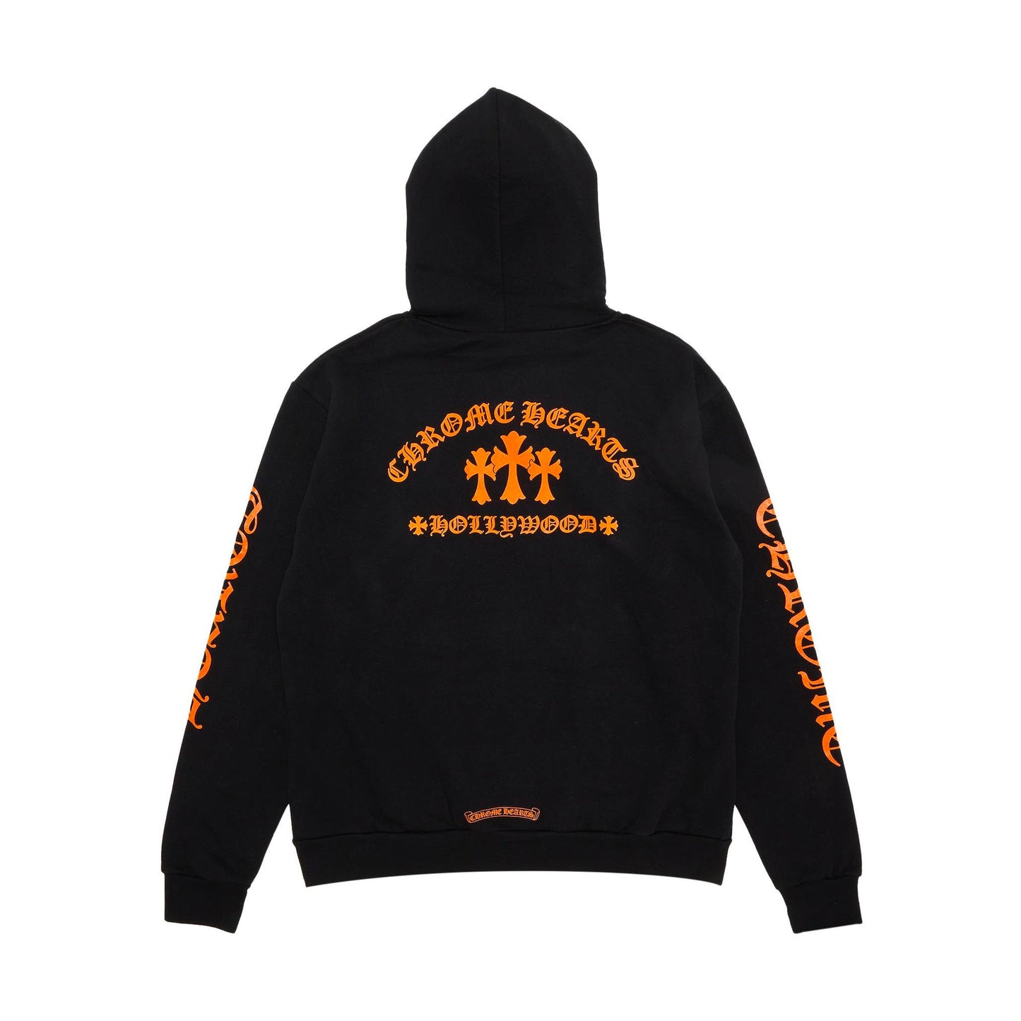 Chrome Hearts Orange King Taco Hoodie Black