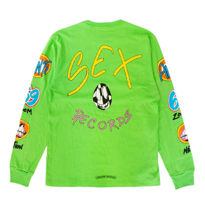 Chrome Hearts Matty Boy Sex Records L/S T-Shirt Citrus