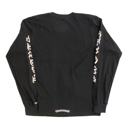 Chrome Hearts Neck Logo L/S T-shirt Black