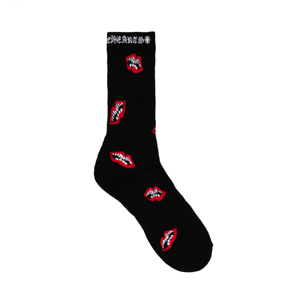 Chrome Hearts Chomper Socks Black