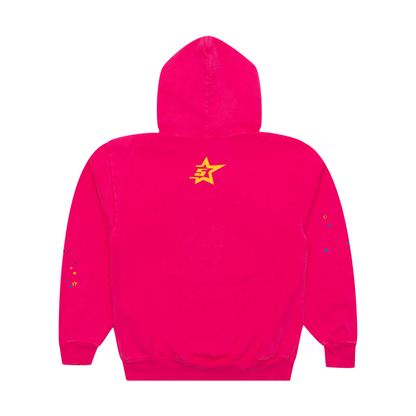 Spider Worldwide Punk Hoodie Pink