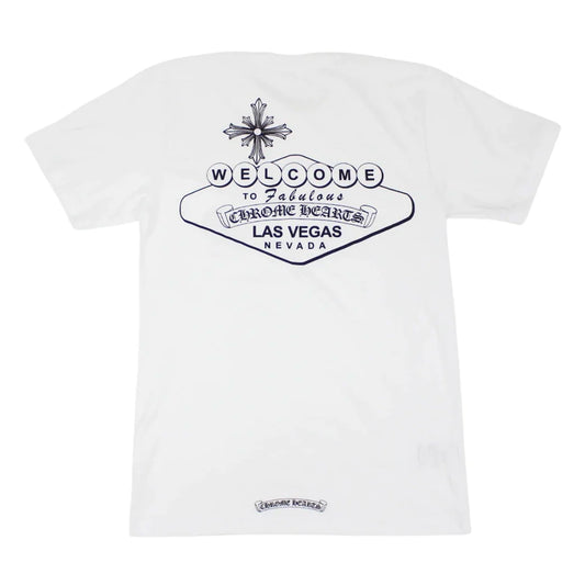 Chrome Hearts Welcome To Vegas Tee White