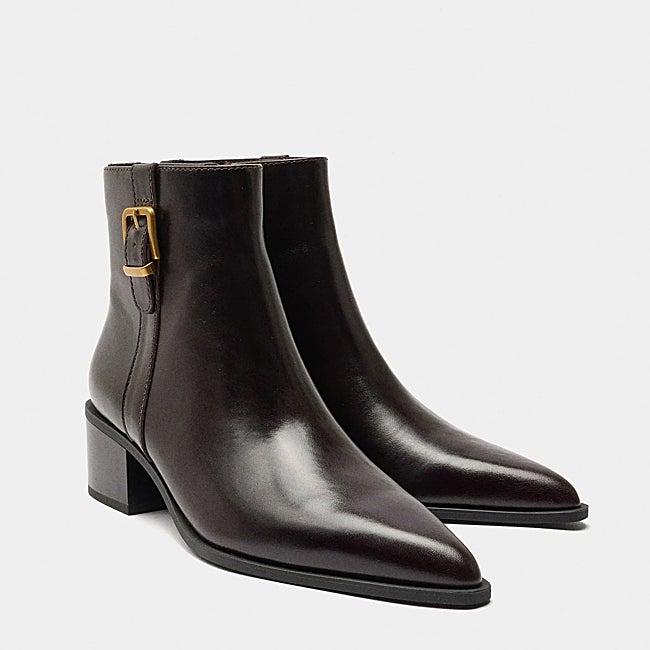 Botines marrones de Parfois (59,99 euros)