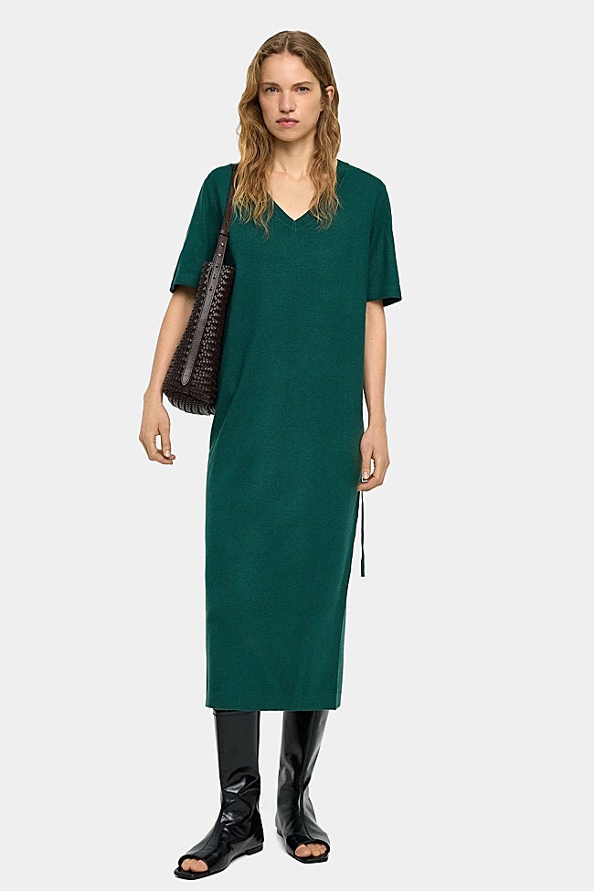 Vestido verde de Parfois (35,99 euros)