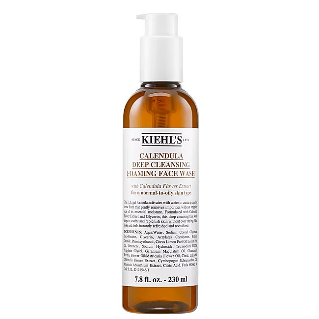 Calendula Deep Cleansing Foaming Face Wash Kiehl's.