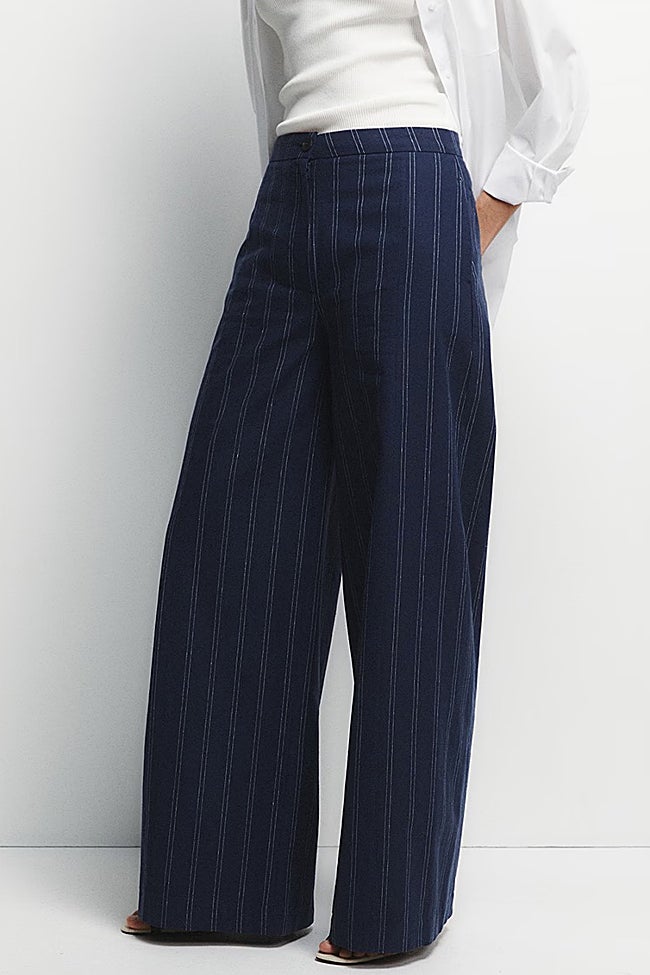 Pantalón de rayas de Sfera (39,99 euros)