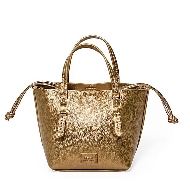 Bolso dorado de Sfera (19,99 euros)
