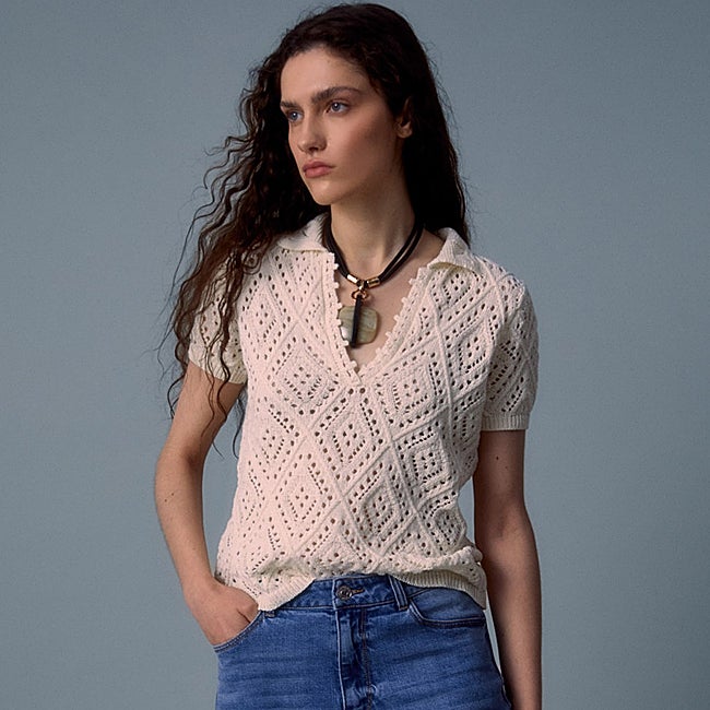 Jersey calado de Sfera (23,99 euros)