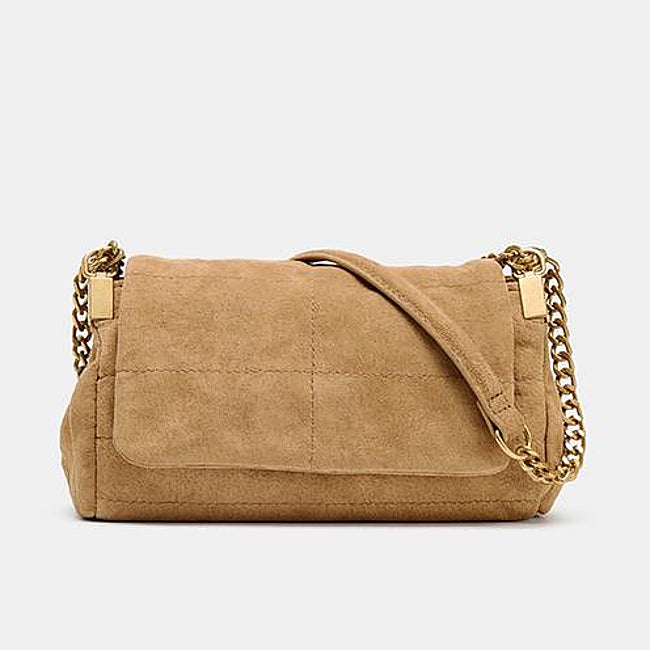 Bolso de hombro de Zara (39,99 euros)