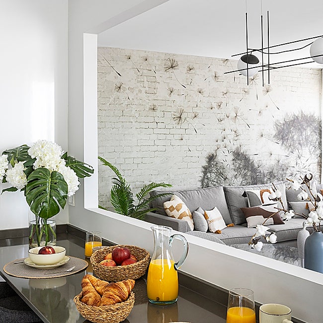 Esta solución es tan práctica como decorativa.