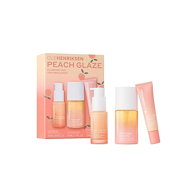 Peach Glaze Plumping Trio Olehenriksen.