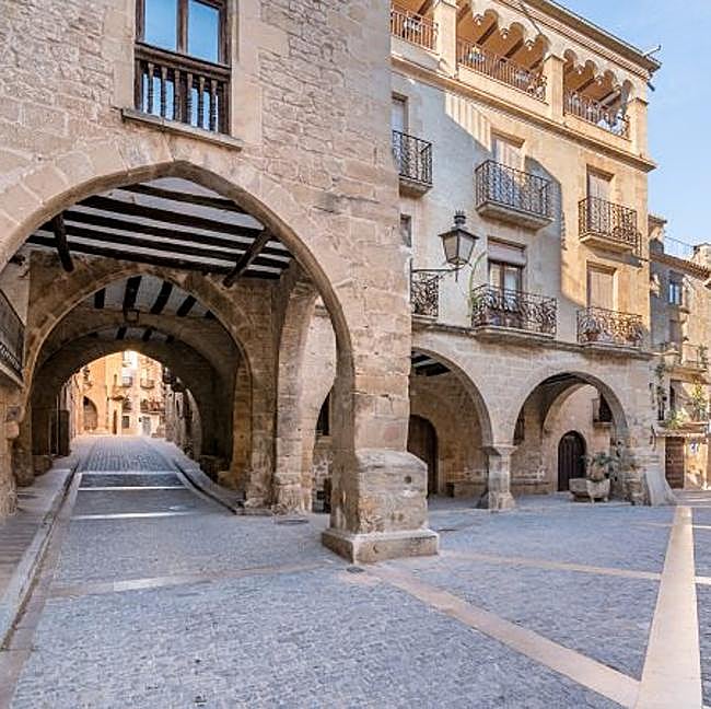 Plaza de España, Calaceite, Teruel