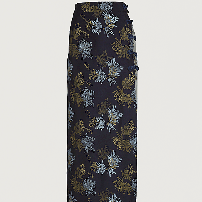 Amlul printed midi skirt, 239 euros.