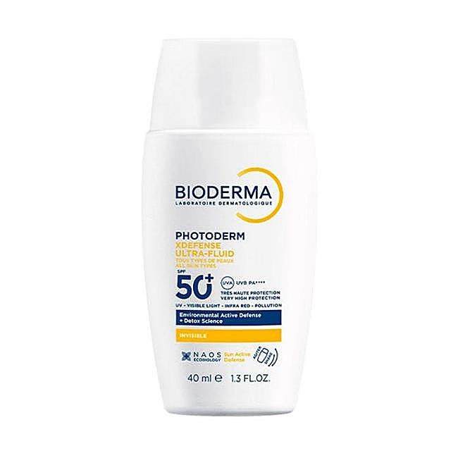 Bioderma Photoderm XDefense Ultra-Fluid SPF50+.