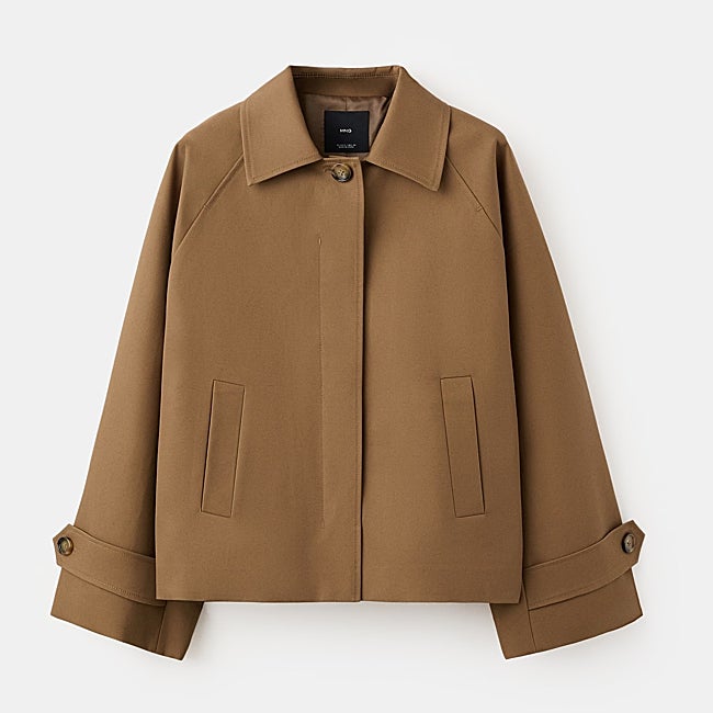 Chaqueta corta de Mango (69,99 euros)