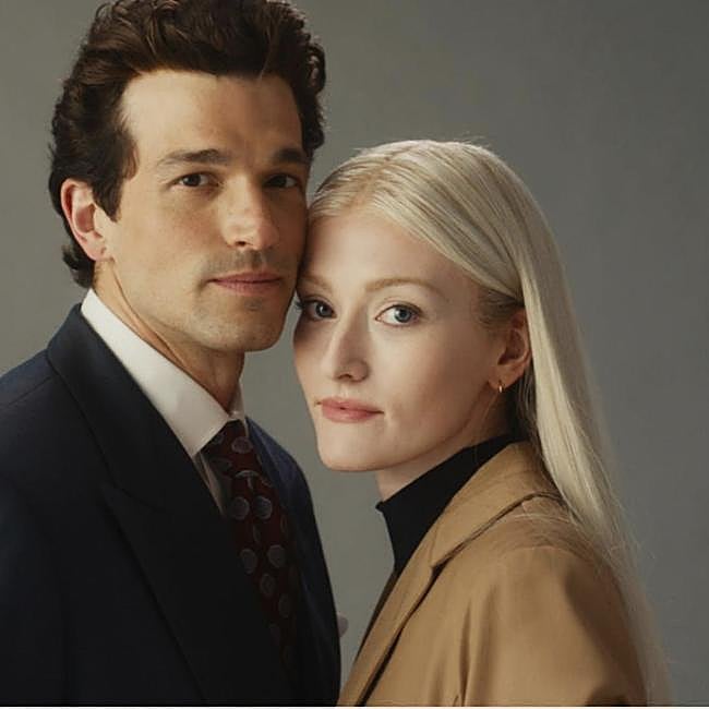 Sarah Pidgeon as Carolyn Bessette-Kennedy and Paul Anthony Kelly as John F. Kennedy Jr.