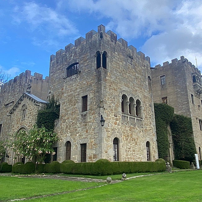 El exterior del Pazo de Meirás.
