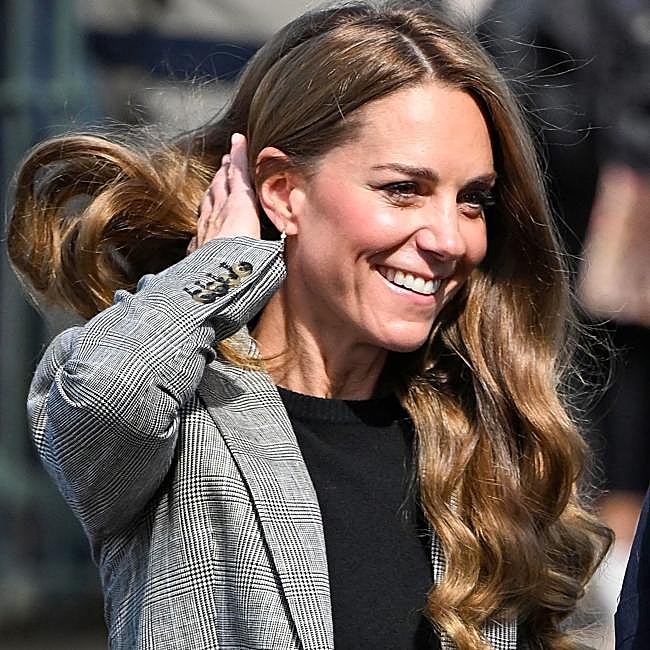 Kate Middleton presume de una melena cuidada y bonita.