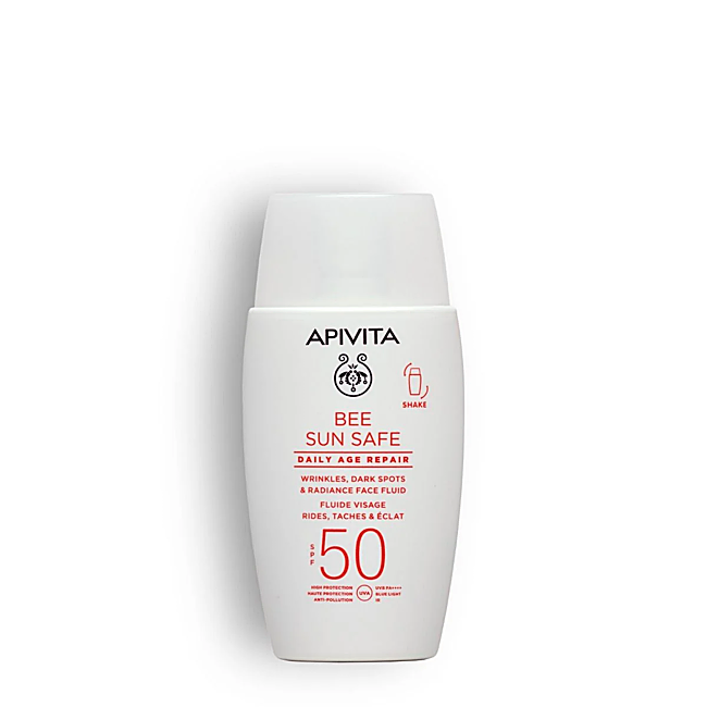 Apivita Reparación Antiedad Diaria SPF50.