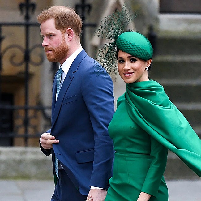 El príncipe Harry junto a Meghan Markle.