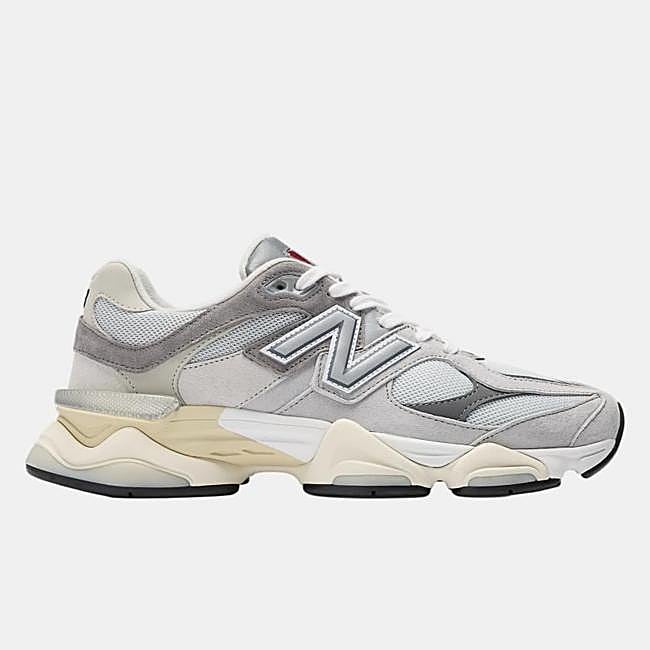 Grey New Balance sneakers, €189.99