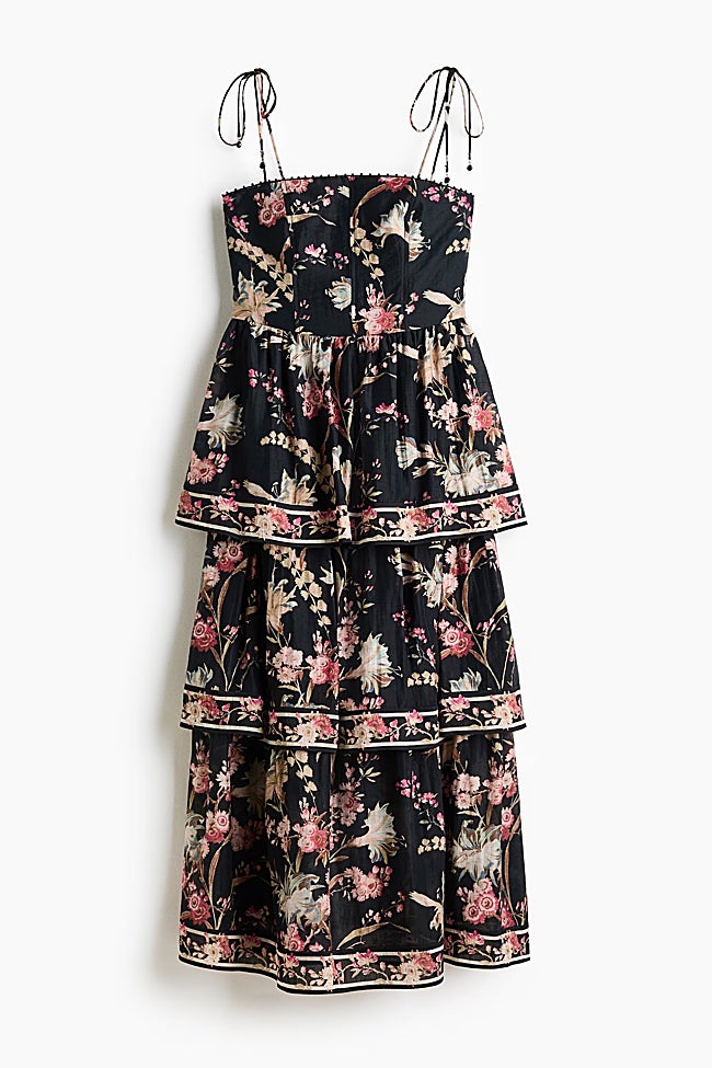 Vestido estampado de H&M (69,99 euros)
