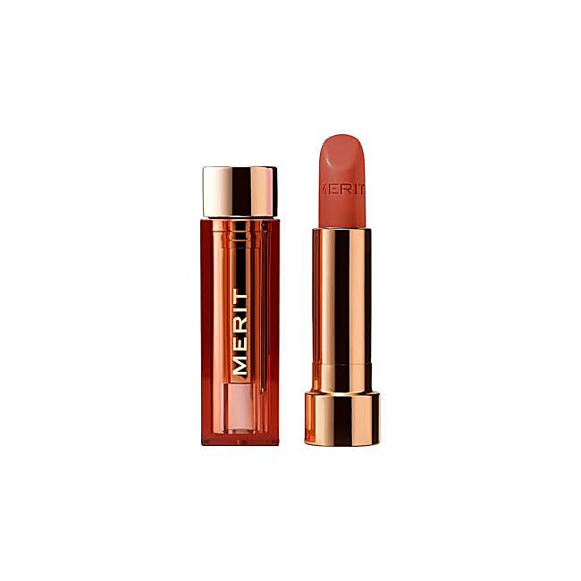 Labial satinado Signature Lip Satin de Merit.