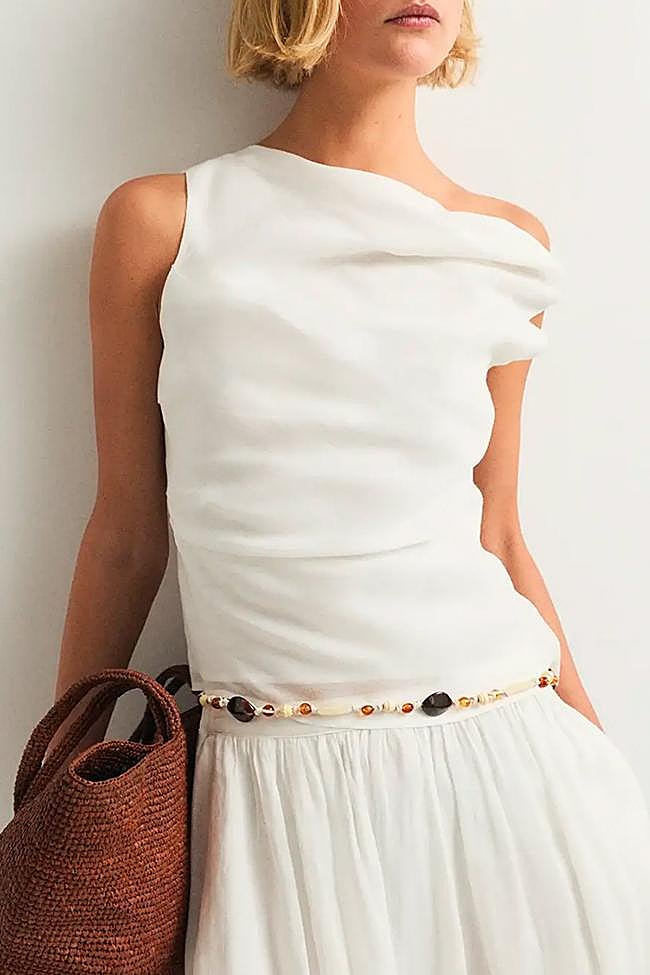 Top blanco Creta de eseOese.
