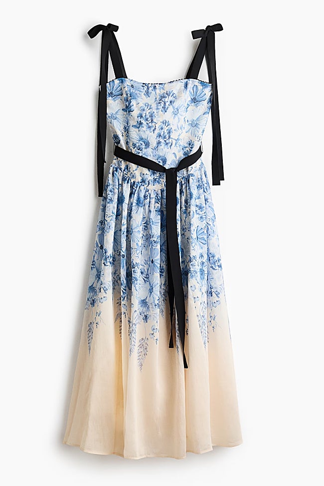 Vestido estampado de H&M (69,99 euros)