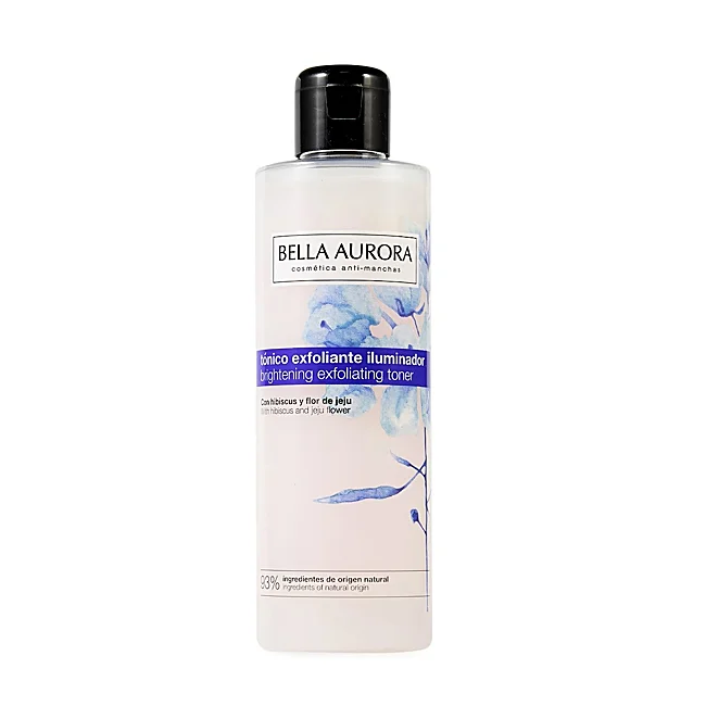Tónico Exfoliante Iluminador de Bella Aurora.