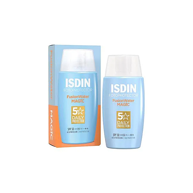 Protector solar FusionWater Magic de Isdin.