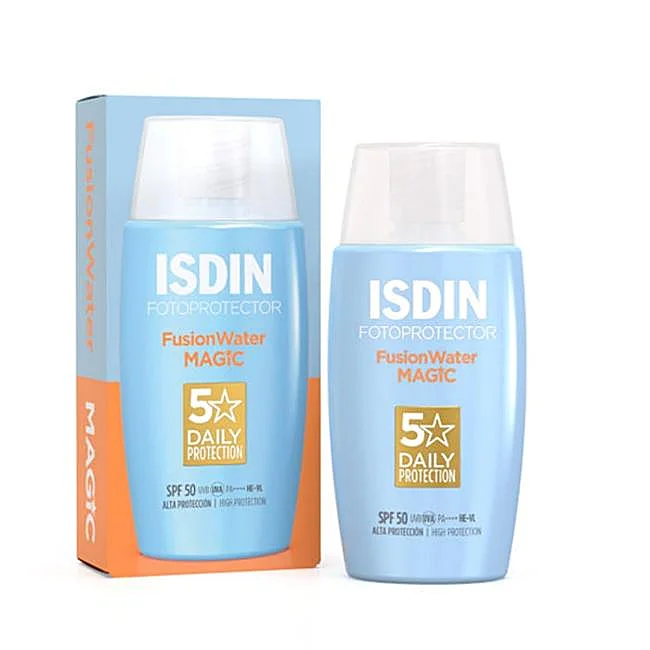 ISDIN Fusion Water MAGIC SPF50.