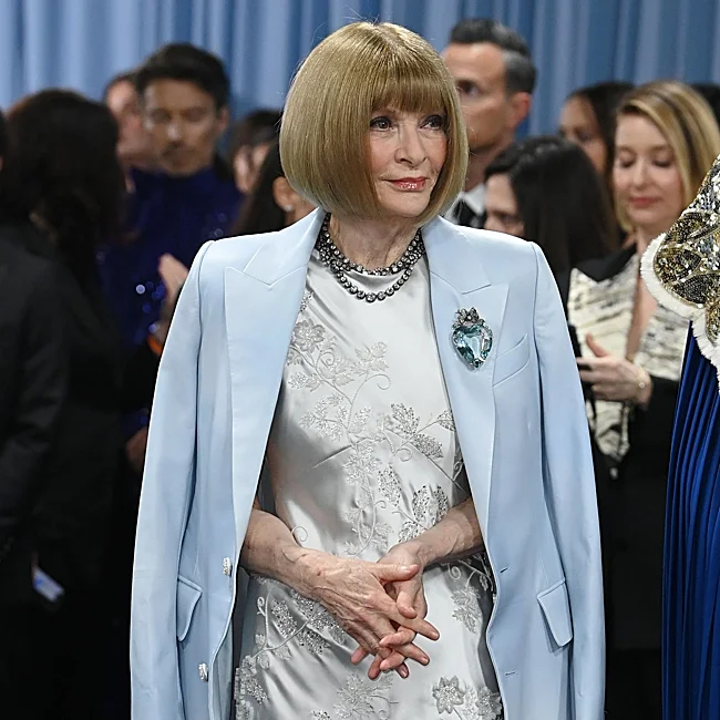 Anna Wintour, at the Met Gala 2025.