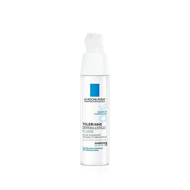 Light hydrating cream Toleriane Dermallergo Fluid by La Roche-Posay.